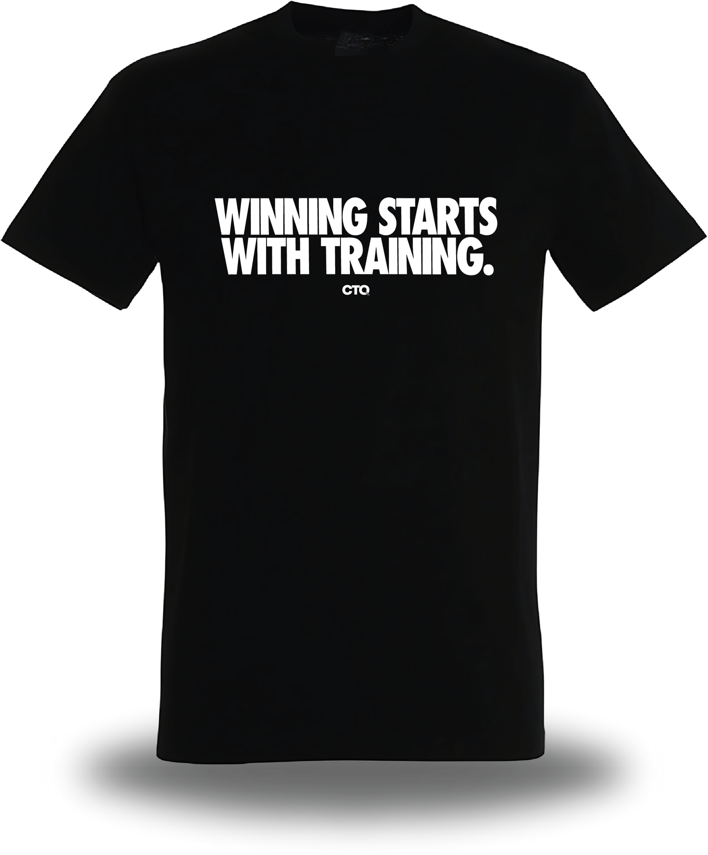 T-shirt Winning starts with Training
