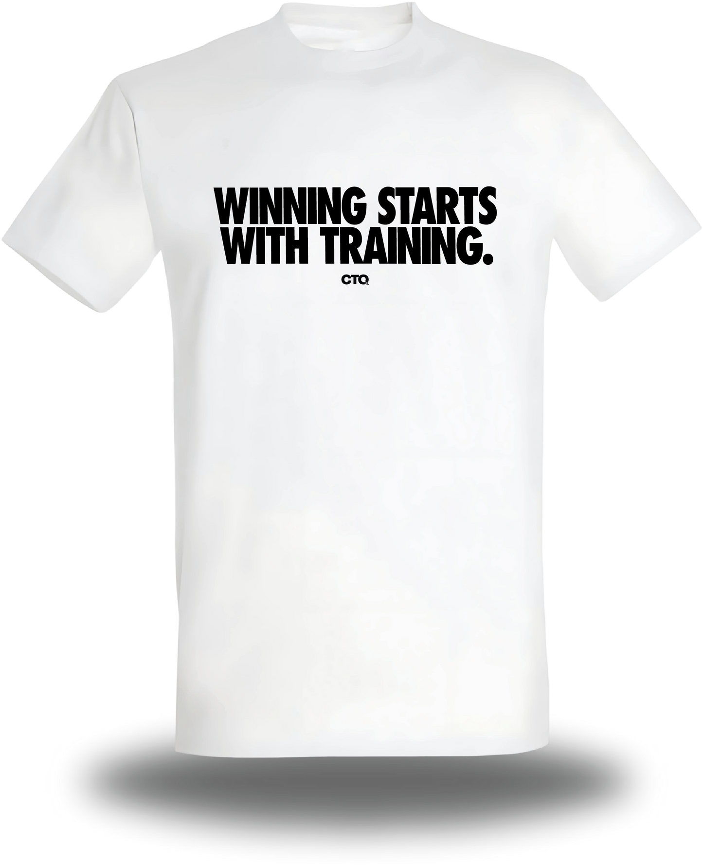 T-shirt Winning starts with Training