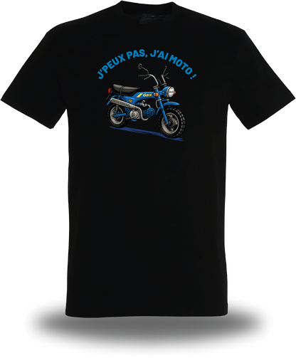 T-Shirt J'peux pas, j'ai moto personnalisé