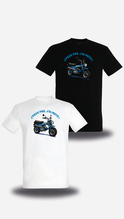 T-Shirt J'peux pas, j'ai moto personnalisé