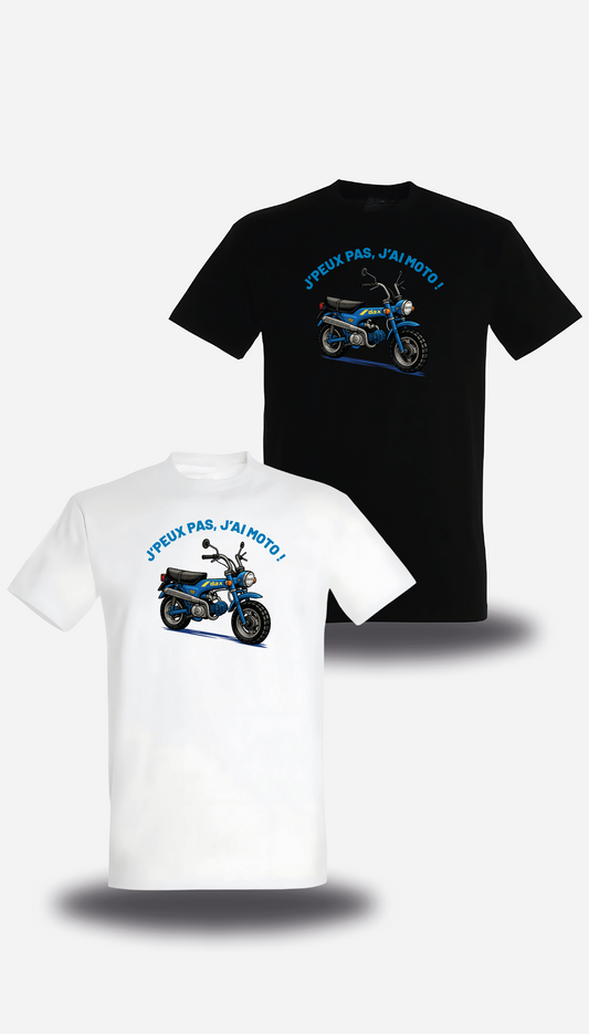 T-Shirt J'peux pas, j'ai moto personnalisé