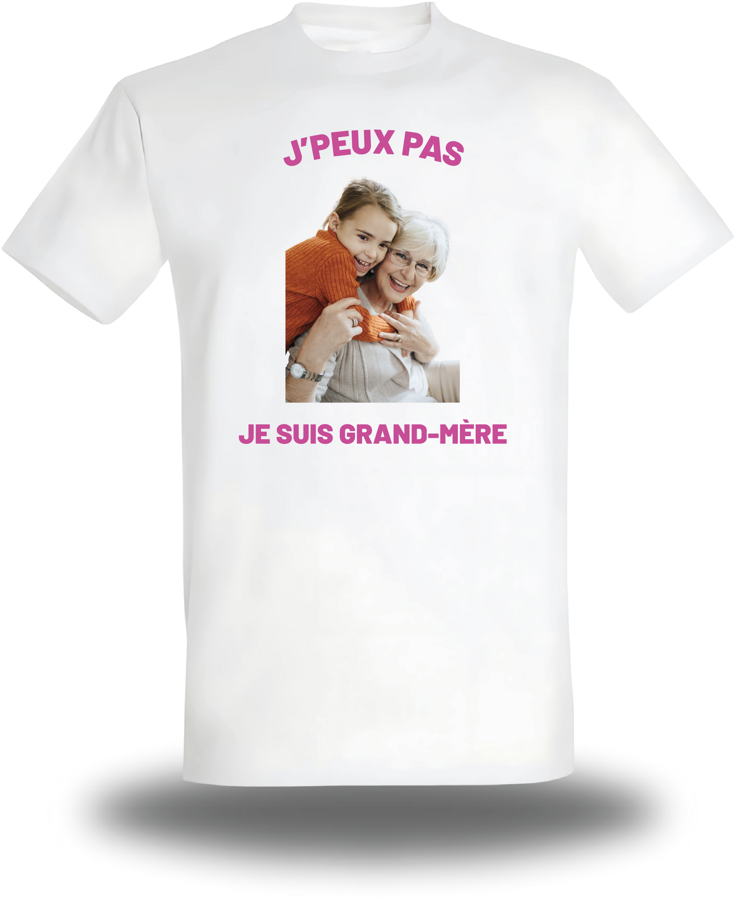 T-Shirt Grand-Mère personnalisé - J'peux pas je suis grand-mère