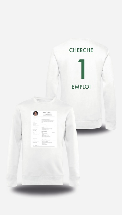 T-Shirt CV personnalisé - Cherche 1 Emploi