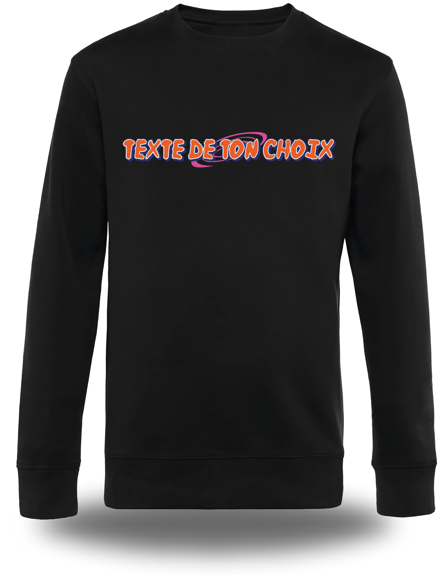 T-Shirt personnalise Naruto - personnalisation texte