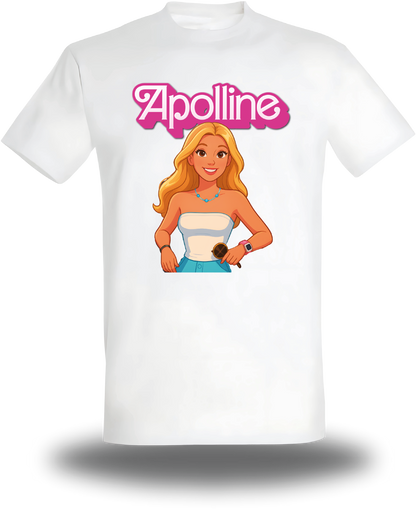 T-Shirt Barbie Personnalise
