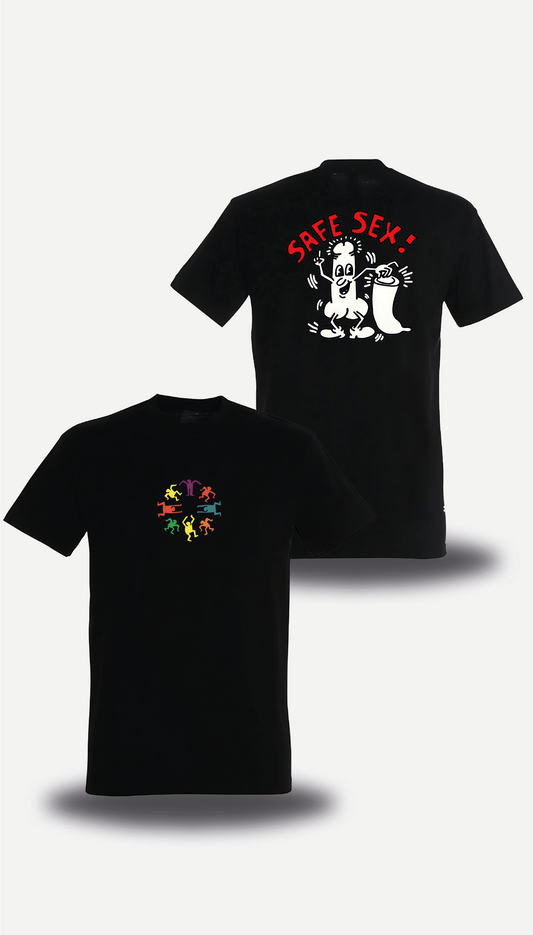 T-Shirt Keith Haring - Safe Sex