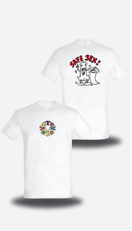 T-Shirt Keith Haring - Safe Sex