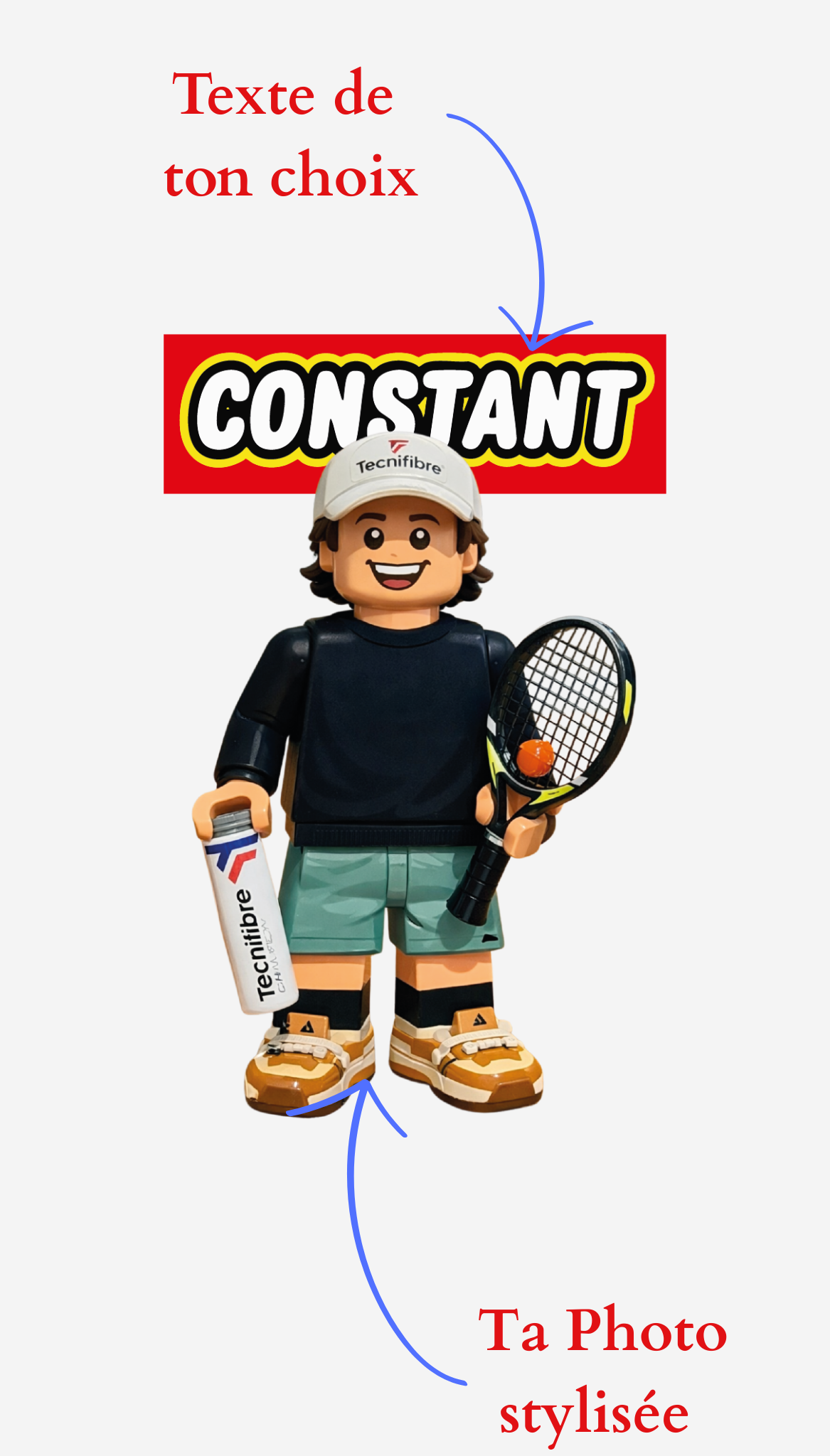 Sweatshirt Lego personnalisable