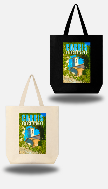 BOLSA DE TELA ciudad de Cabris - Riviera Francesa