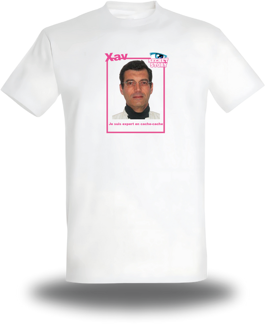 T-Shirt Secret Story Personnalisé