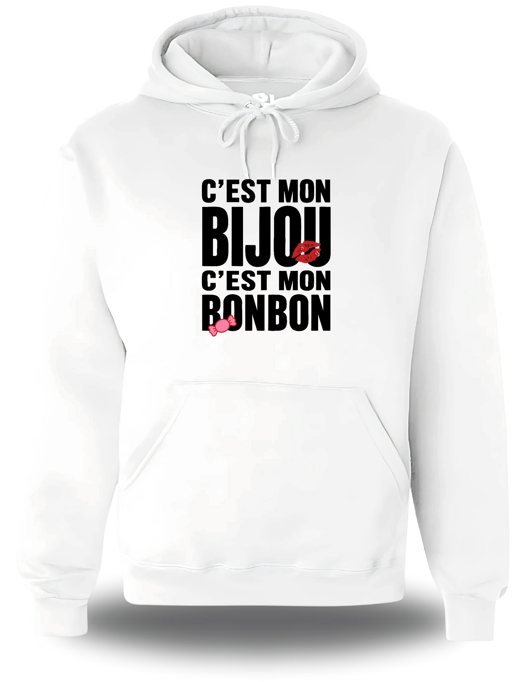Sweatshirt c'est mon Bijou c'est mon Bonbon