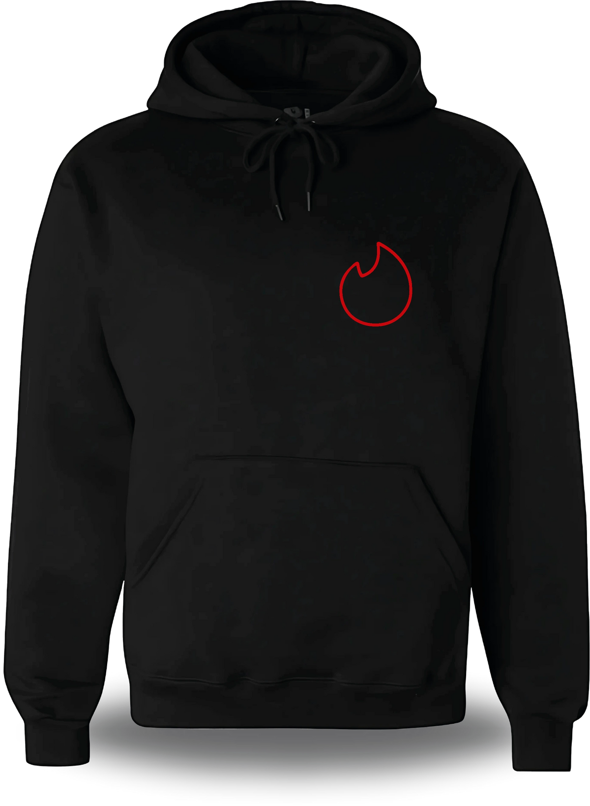 Sweatshirt à capuche noir If I Am Flirting With You Please Cooperate vu de face, design humour, humour beauf, humour hot, hot