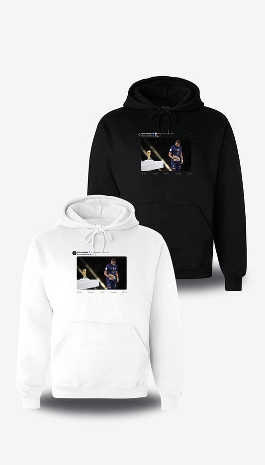 Sweatshirt Mbappé Tweet "Nous reviendrons"