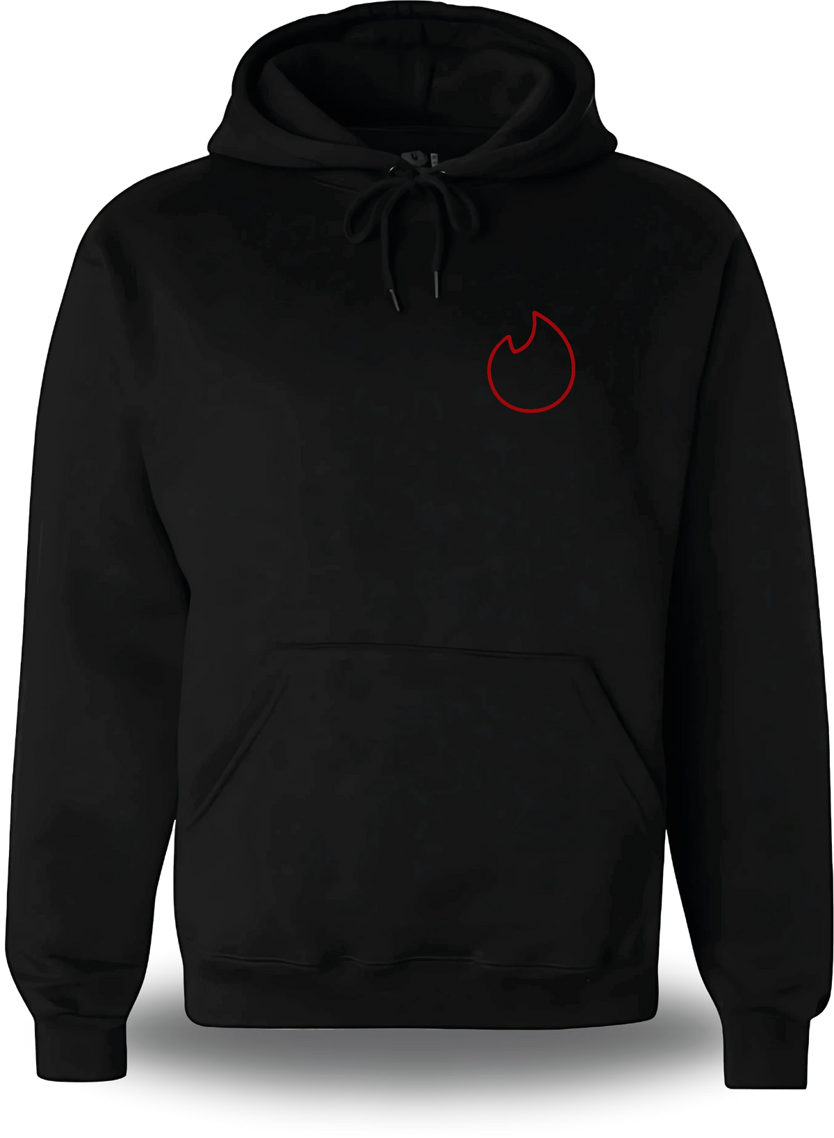 Sweatshirt à capuche noir Mon Ere Dating Est Terminée vu de face, design humour, amour, punch, humour beauf