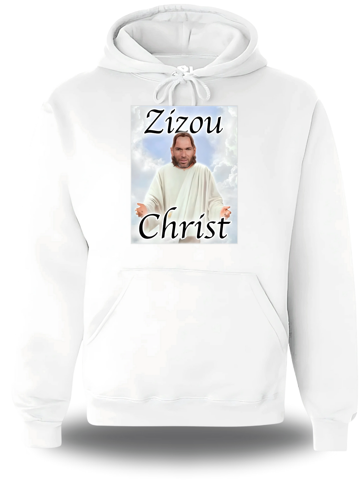 Sweatshirt Zizou Christ - Zidane Sélectionneur Équipe de France
