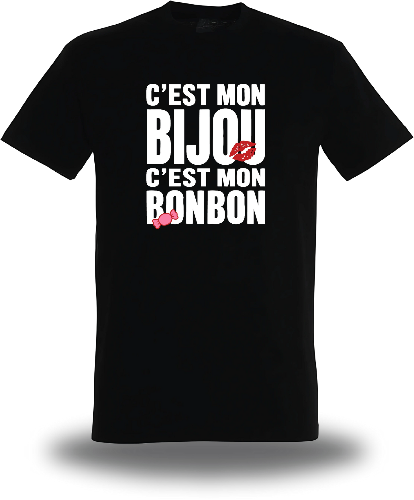 T-shirt c'est mon Bijou c'est mon Bonbon