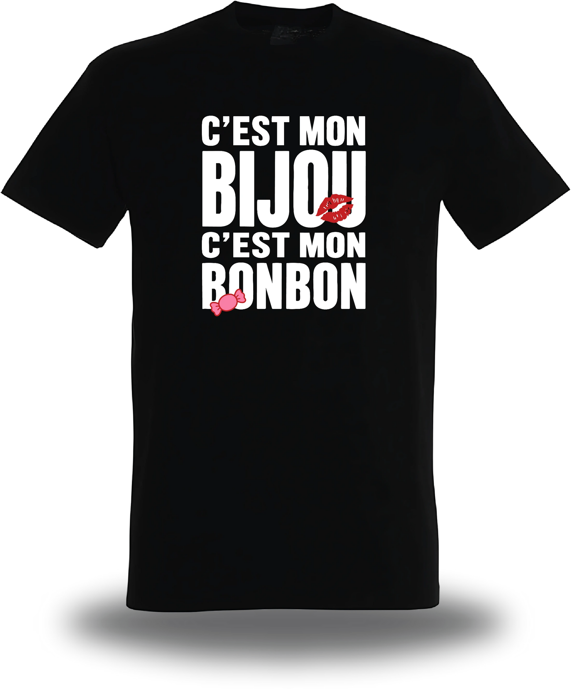 T-shirt c'est mon Bijou c'est mon Bonbon