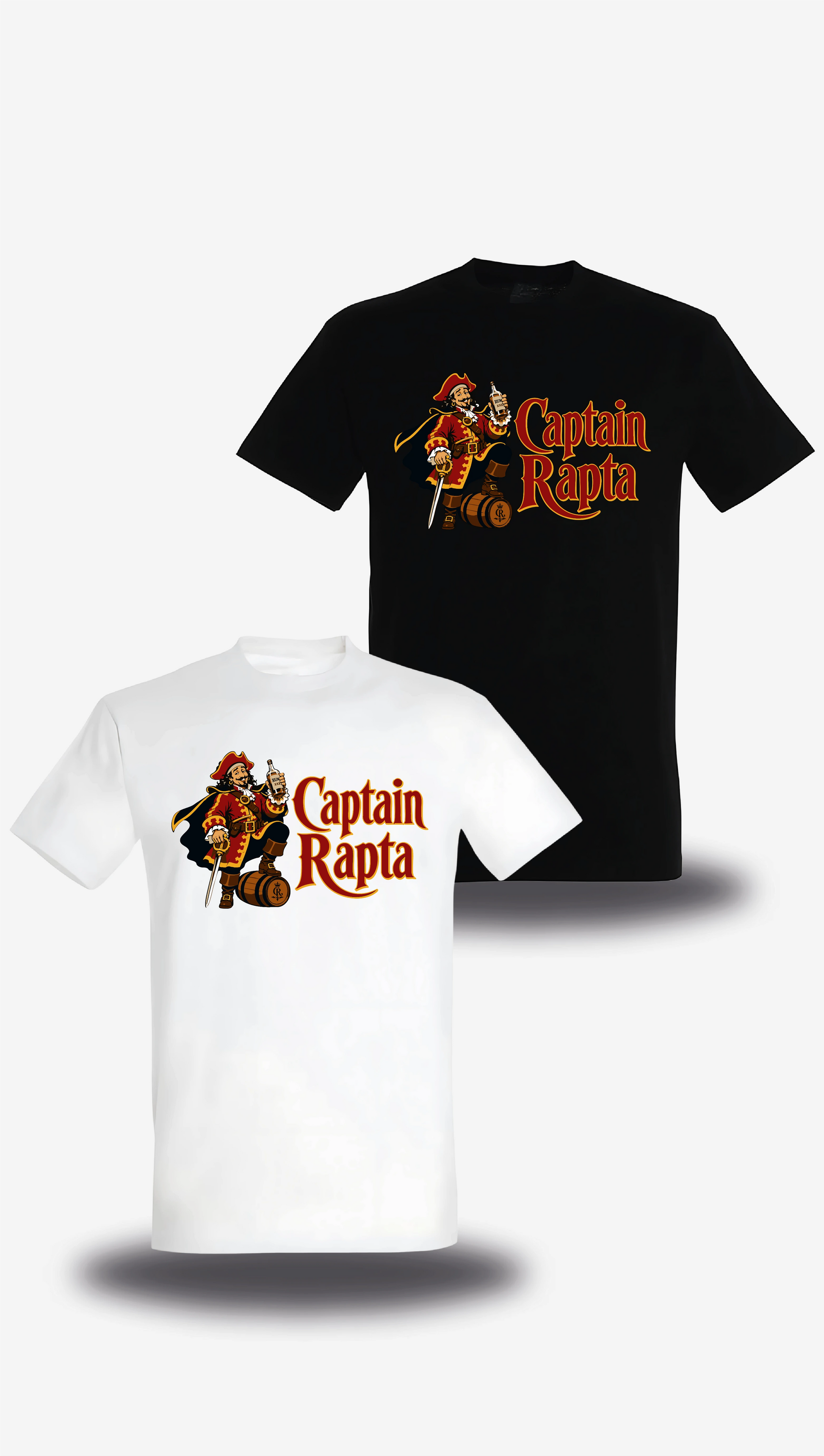 T-shirt Captain Rapta - Captain Morgan