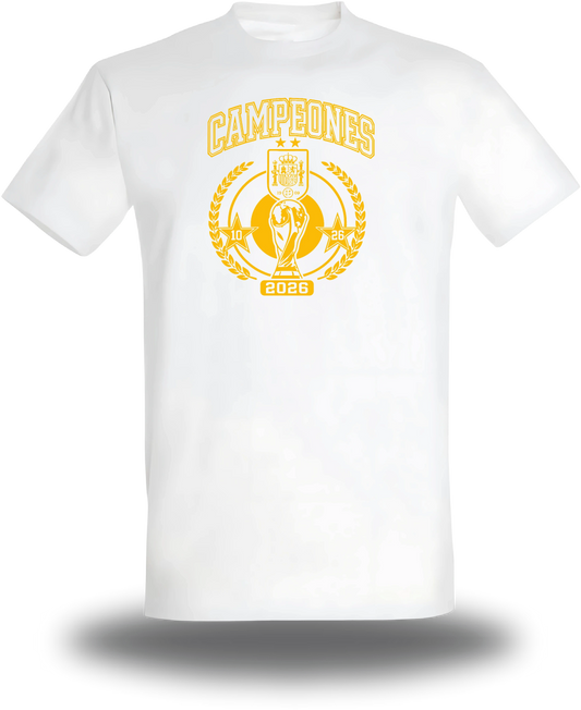 T-shirt Espagne champion du monde 2026