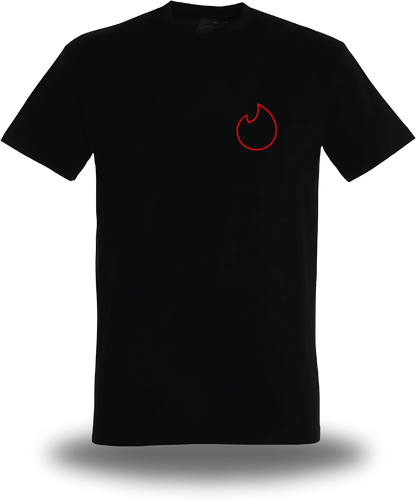 T-shirt noir If I Am Flirting With You Please Cooperate vu de face, design humour, humour beauf, humour hot, hot