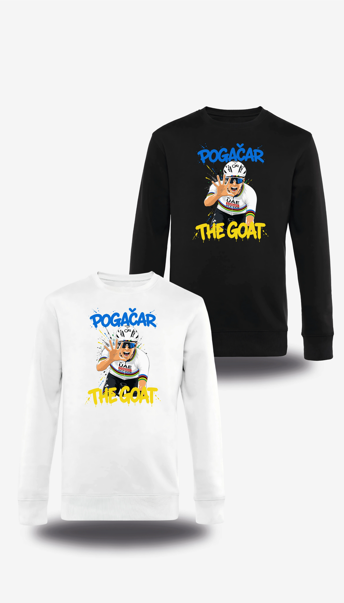 T-shirt Pogacar - The Goat