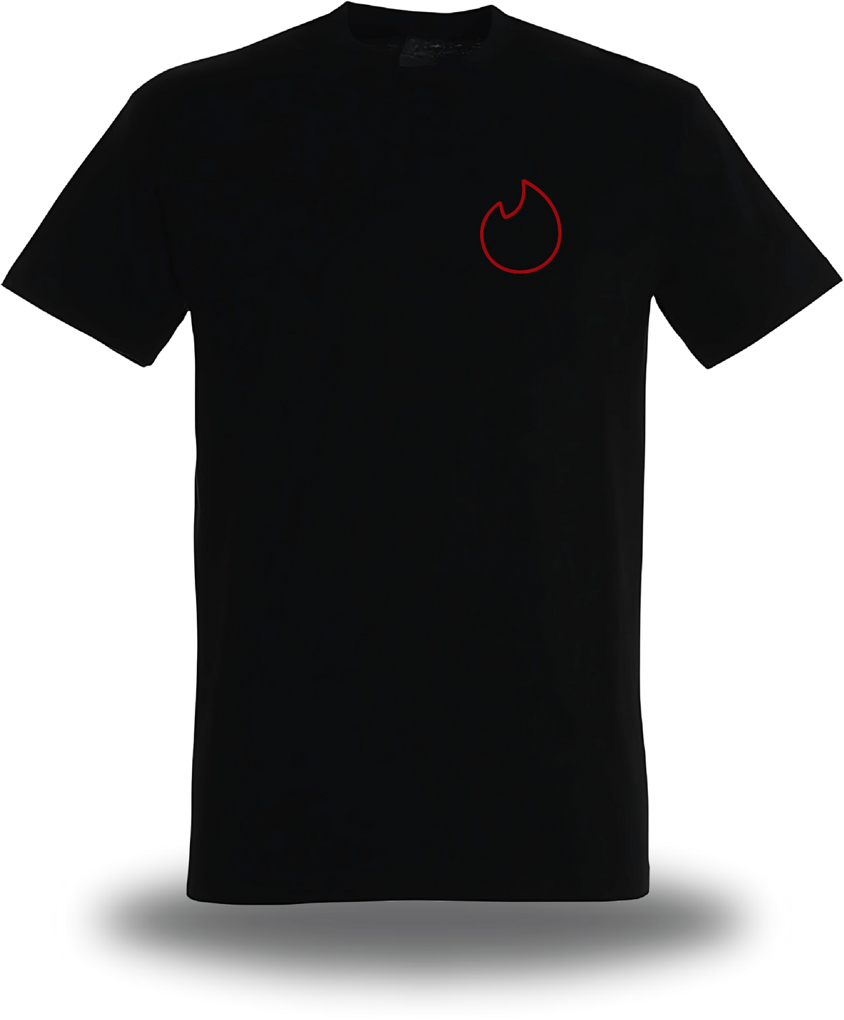 T-shirt noir Mon Ere Dating Est Terminée vu de face, design humour, amour, punch, humour beauf