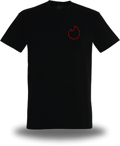 T-shirt noir Mon Ere Dating Est Terminée vu de face, design humour, amour, punch, humour beauf