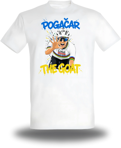 T-shirt Pogacar - The Goat