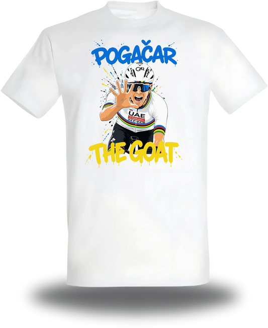 T-shirt Pogacar - The Goat