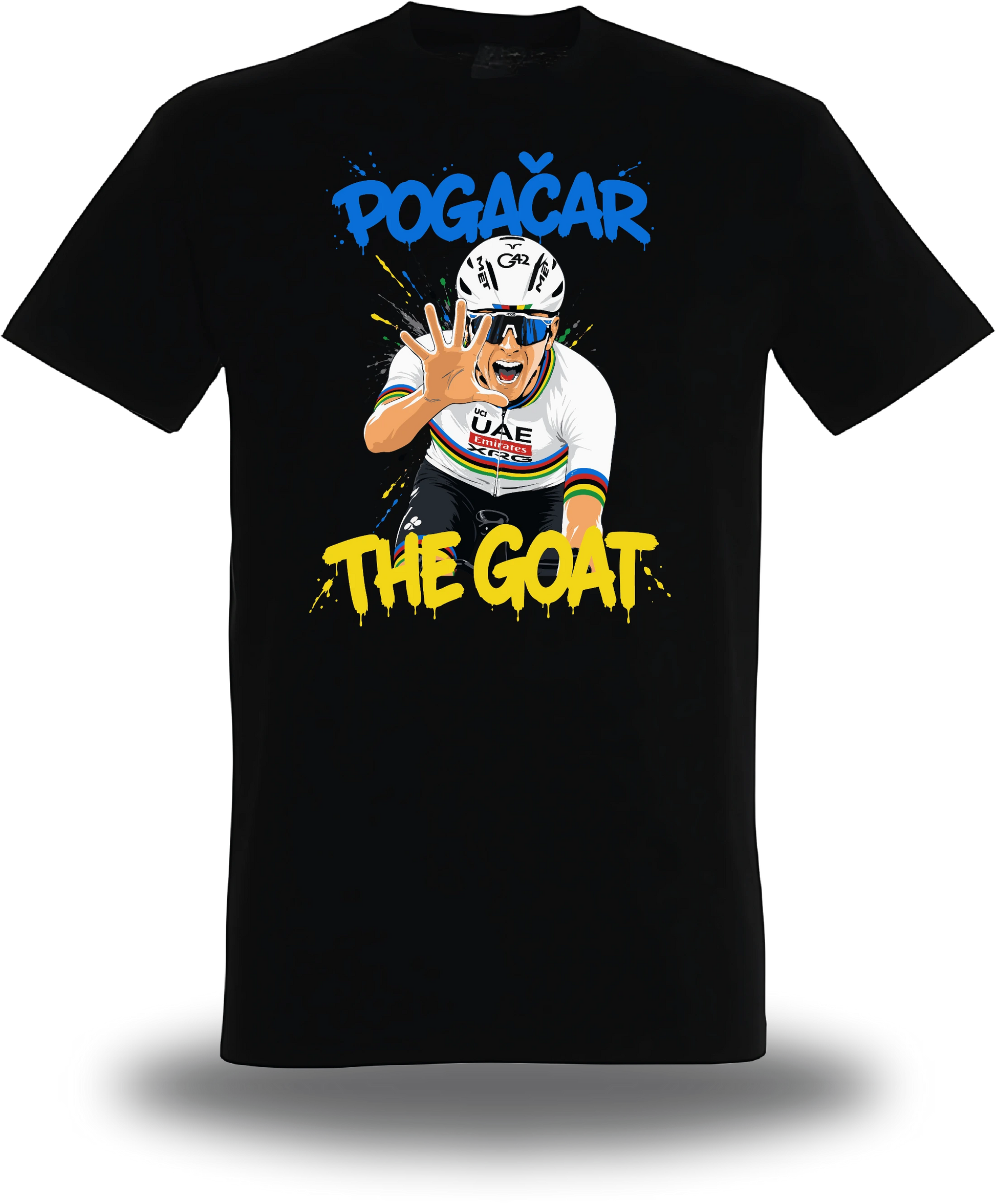 T-shirt Pogacar - The Goat