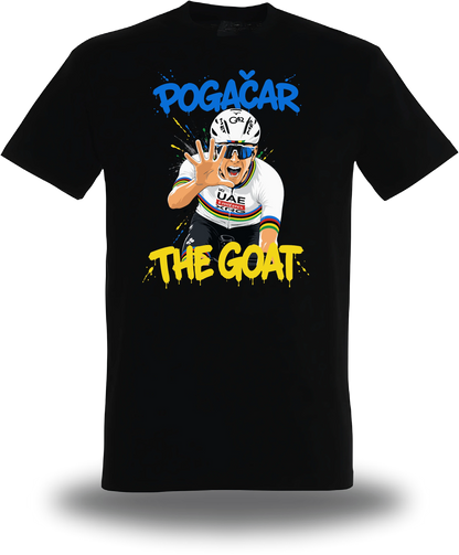 T-shirt Pogacar - The Goat