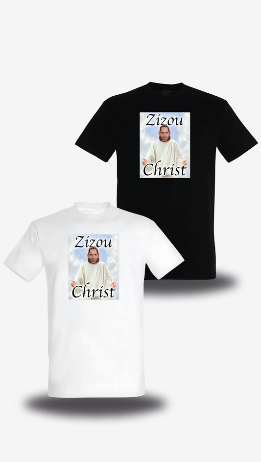 T-shirt Zizou Christ - Zidane Sélectionneur Équipe de France